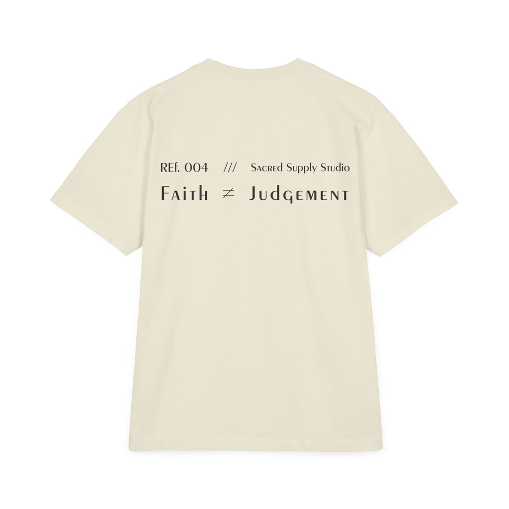 Faith Isn't: Judgment™ — Heavyweight Tee