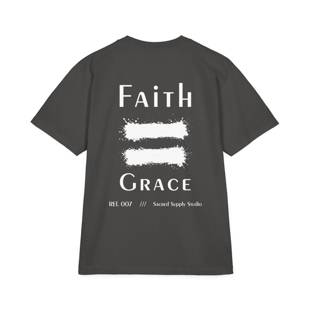 Faith Is: Grace™ — Heavyweight Christian Tee