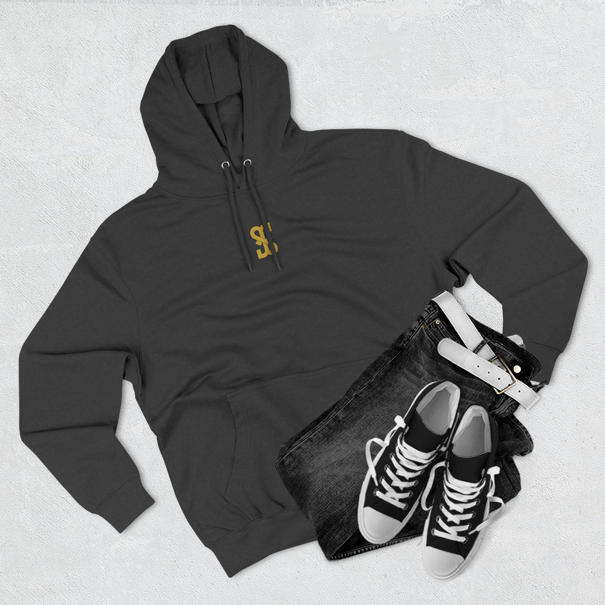 Faith Is: Courage™ — Premium Christian Fleece Hoodie