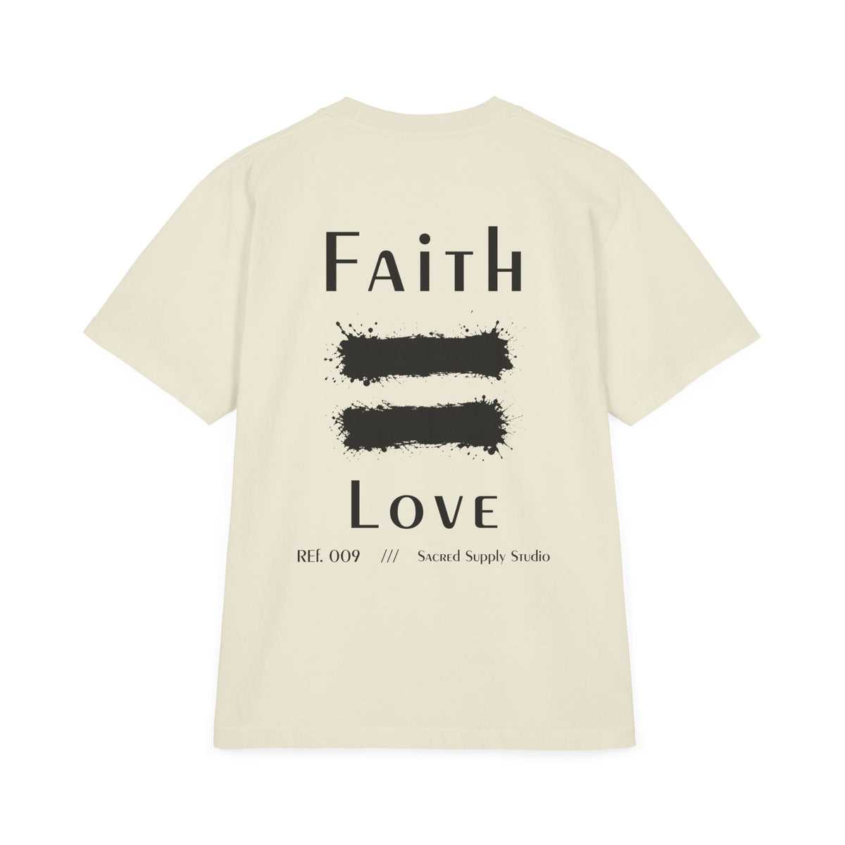 Faith Is: Love™ — Heavyweight Christian Tee
