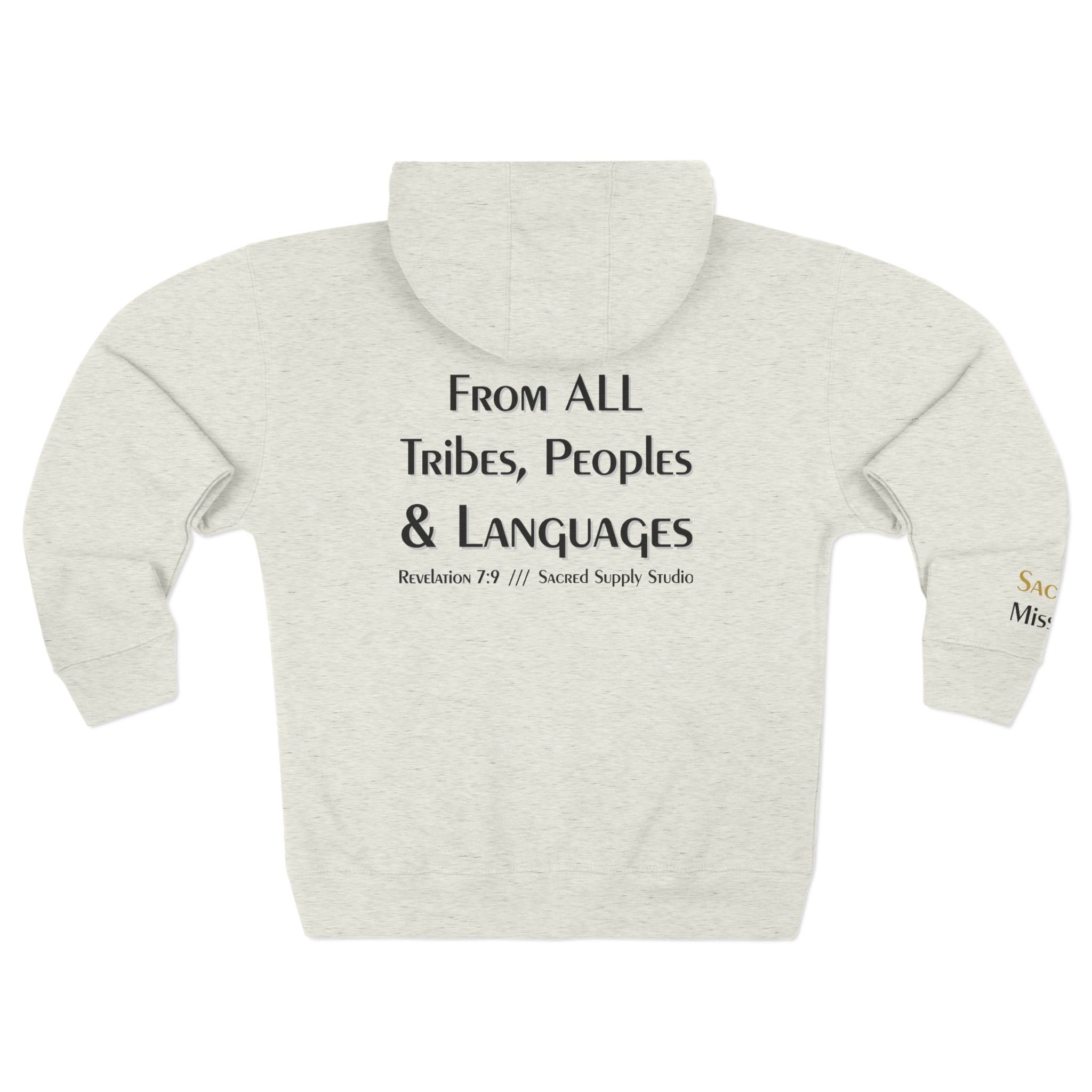 Sacred Mission™: Revelation 7:9 — Zip Hoodie