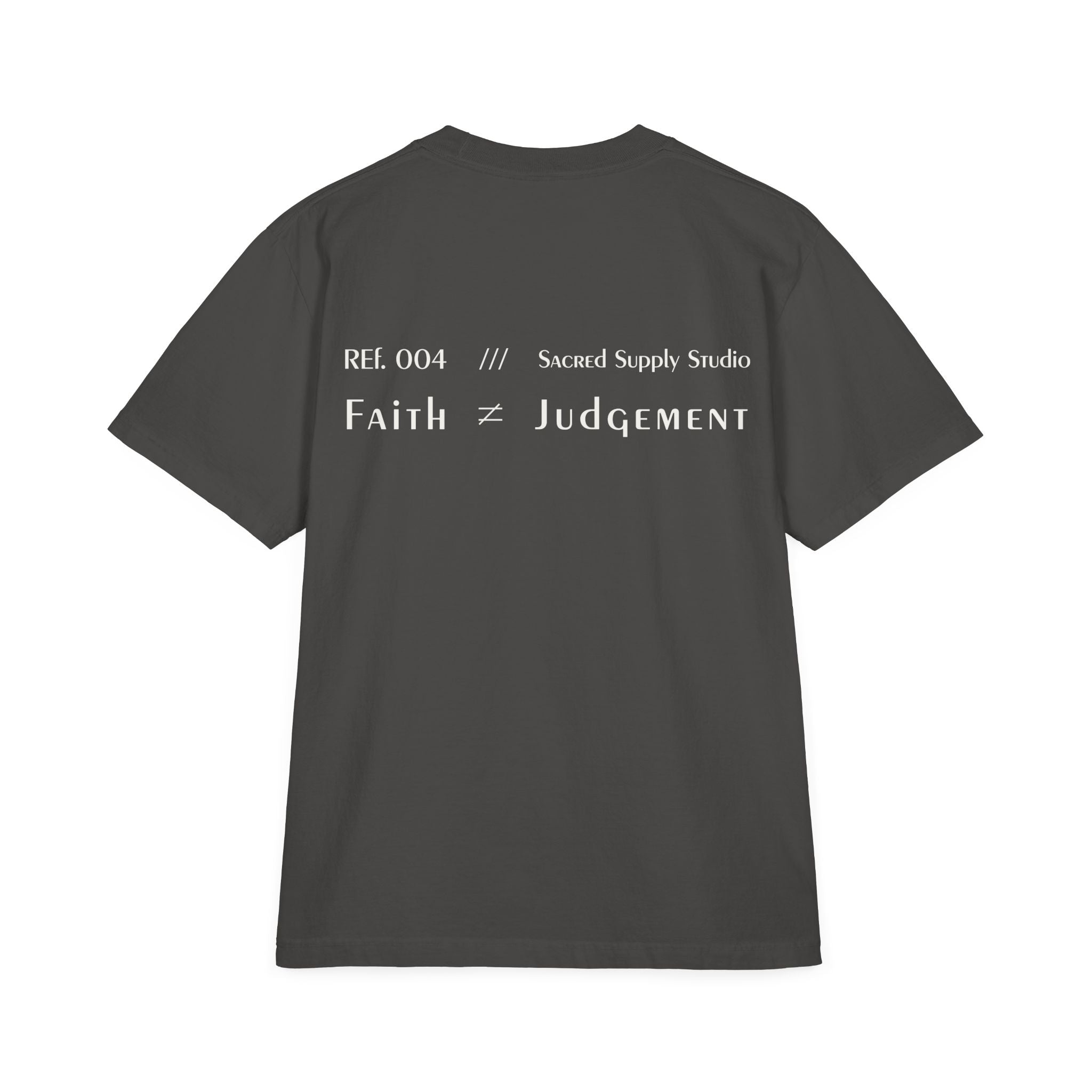 Faith Isn't: Judgment™ — Heavyweight Tee