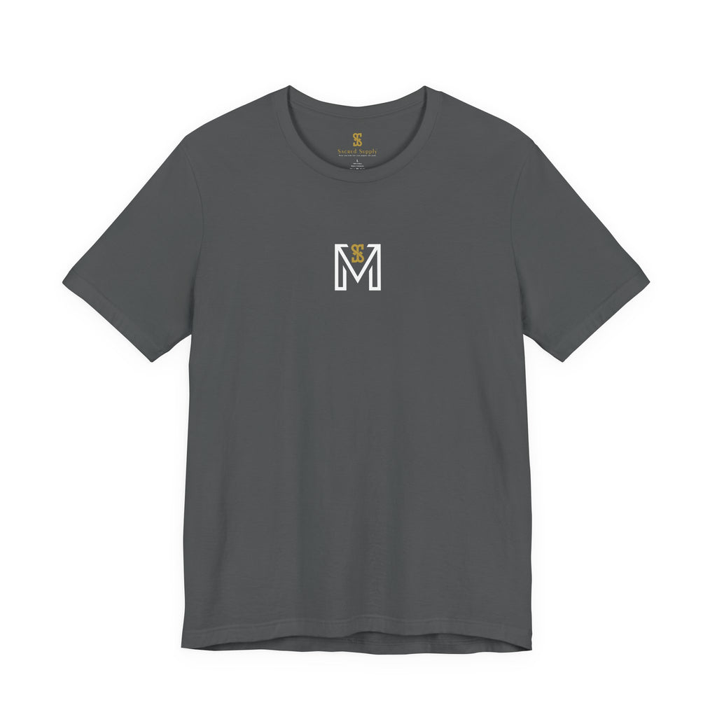 Sacred Mission Great Commission tee model shot — Bella Canvas Christian streetwear