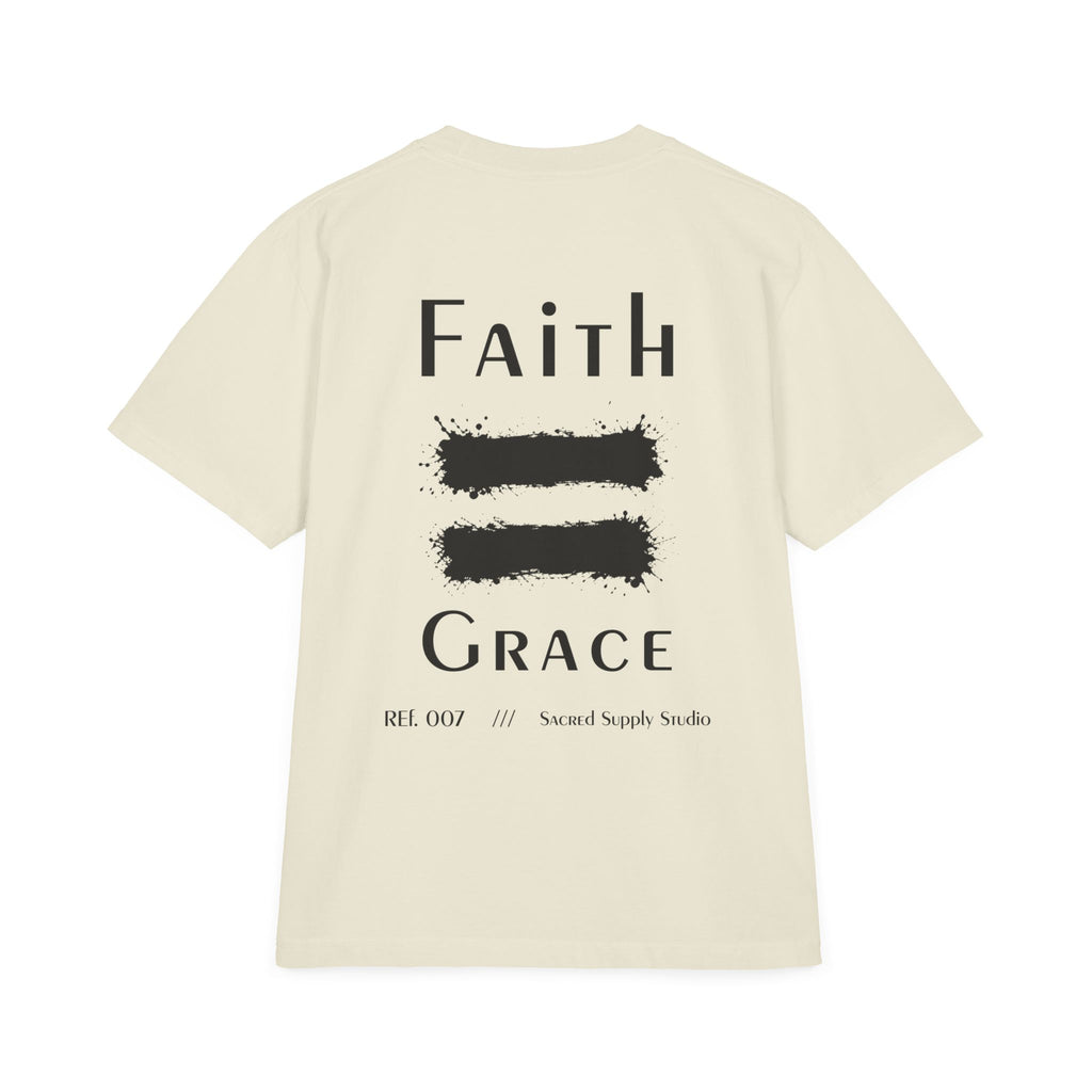 Faith Is: Grace™ — Heavyweight Christian Tee