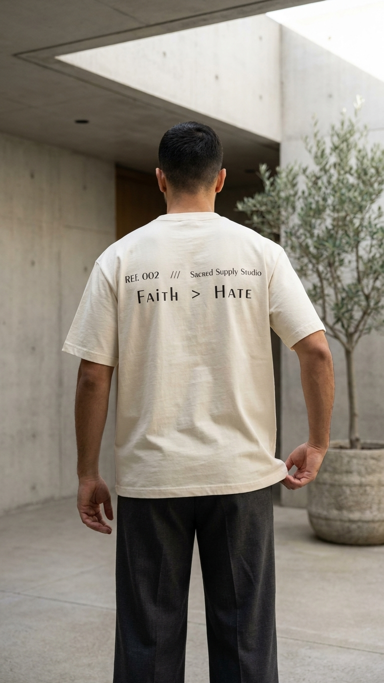Faith Is Greater: Hate™ — Heavyweight Tee