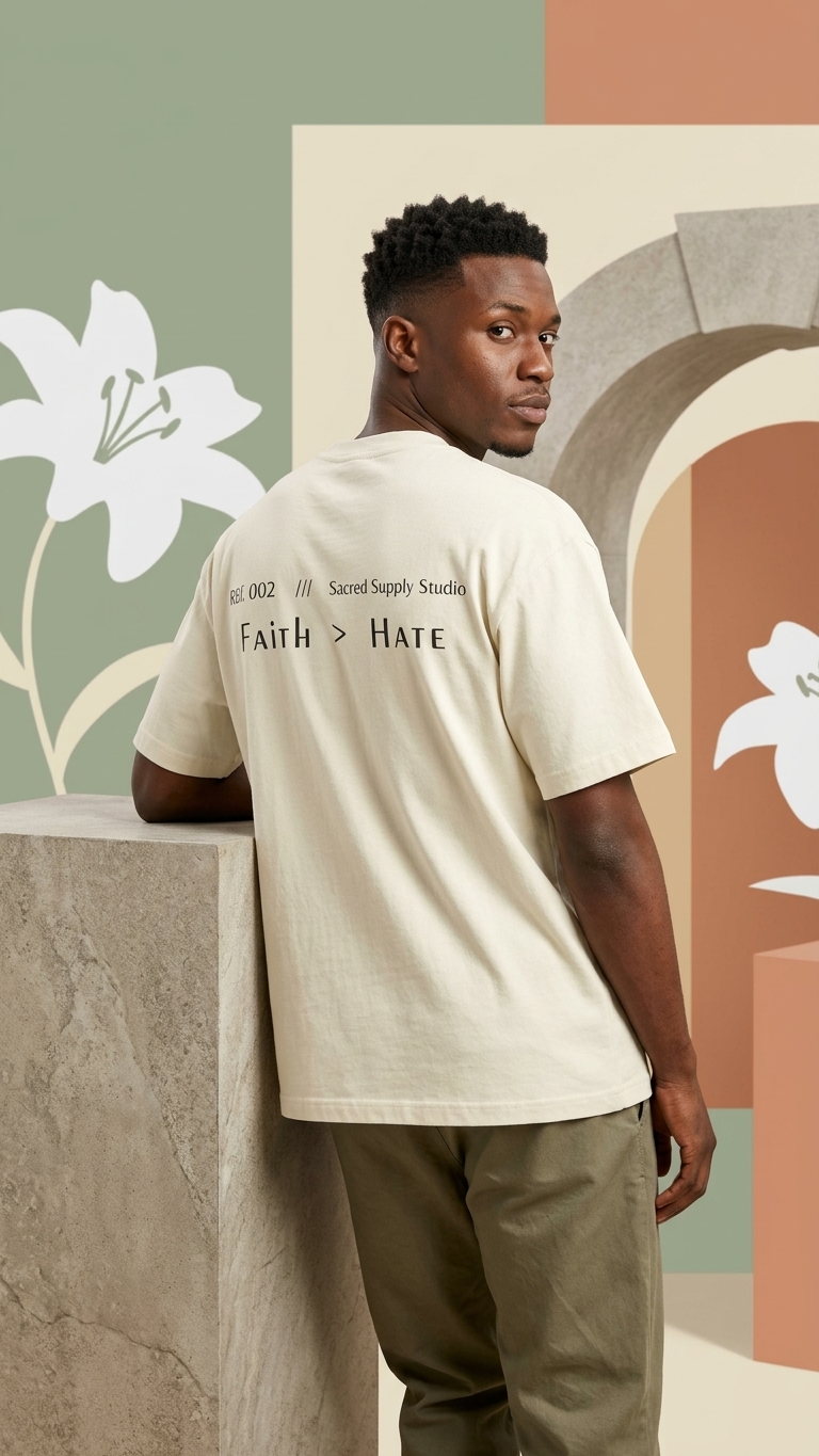 Faith Is Greater: Hate™ — Heavyweight Tee