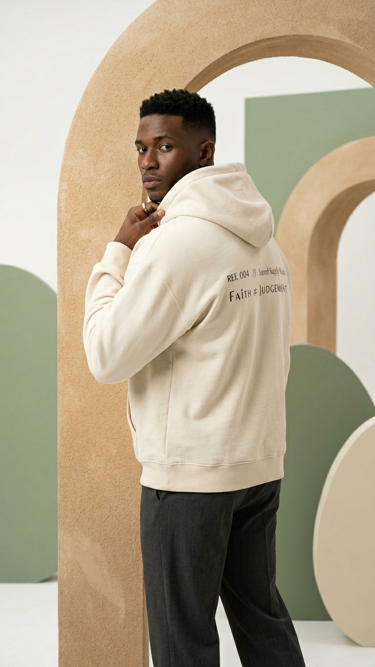 Faith Is Not: Judgment™ — Premium Christian Fleece Hoodie