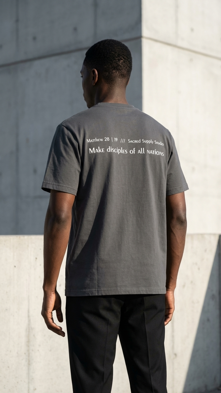 Sacred Mission™: Great Commission — Charcoal Lifestyle