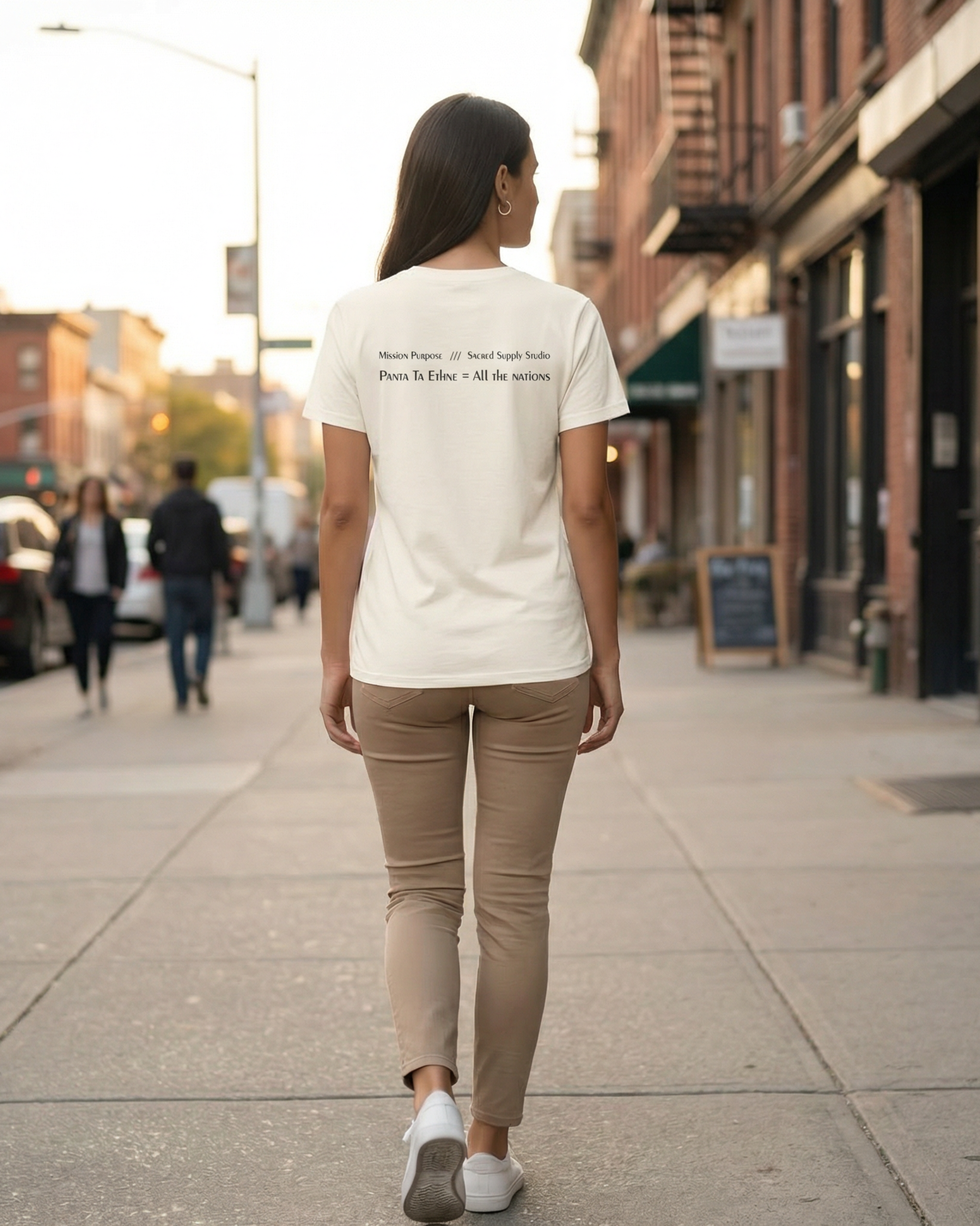 Sacred Mission™: Panta Ta Ethne Hoodie — Back